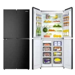 REFRIGERATEUR ASTECH SIDE BY SIDE AVEC FONTAINE 476LITRES SILVER FSS579FD